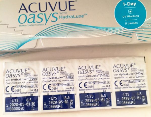 Imagen de 1-DAY ACUVUE® OASYS da 30 lenti