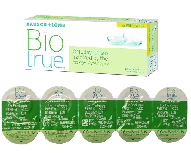 Imagen de BIOTRUE® ONEDAY for presbyopia da 30 lenti
