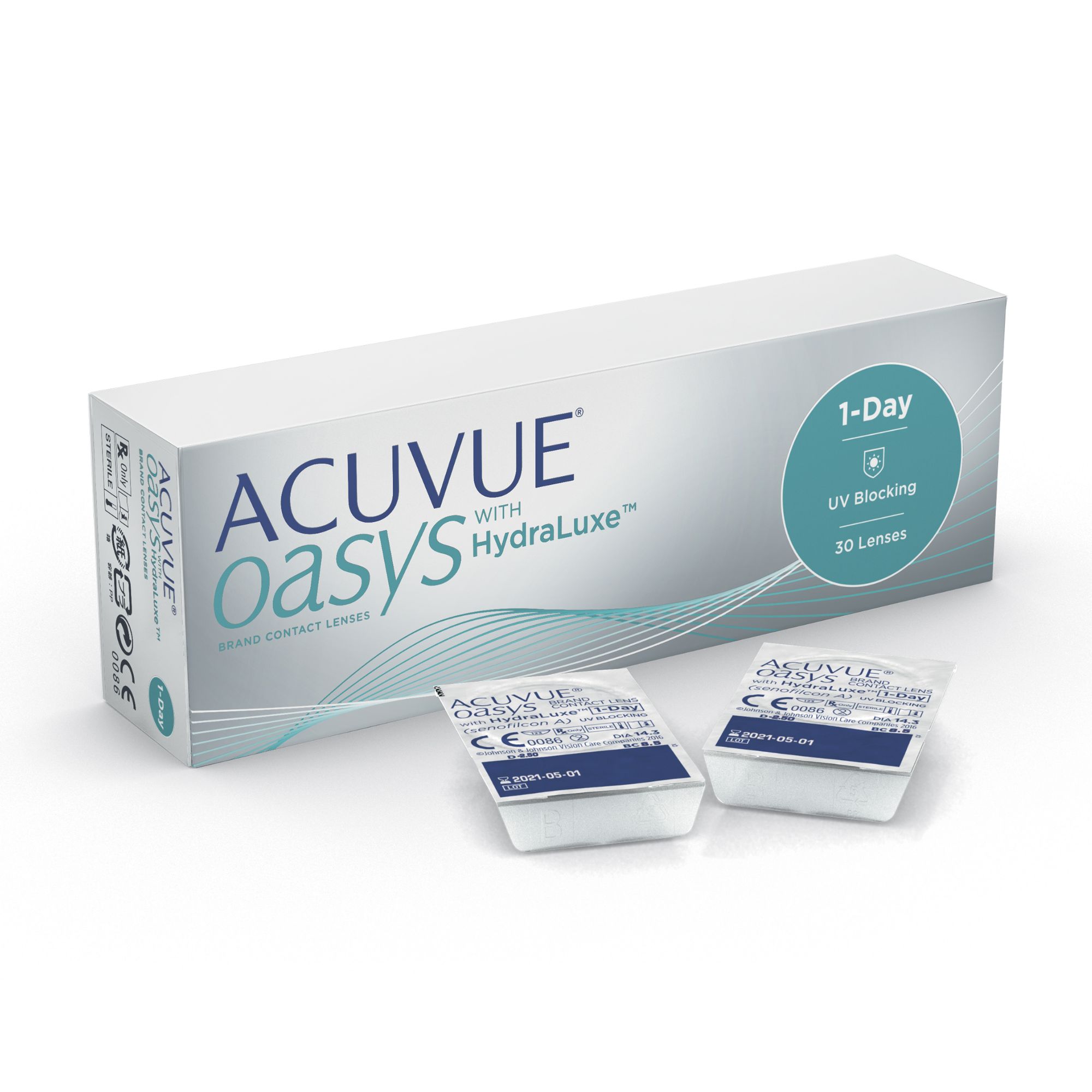 Imagen de 1-DAY ACUVUE® OASYS da 30 lenti