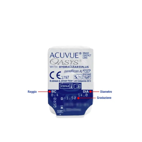 Bild von Acuvue ® Oasys mit 6 Linsen